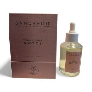 Sand + Fog “ Vanilla Sugar” Body Oil 3.7 fl oz - NWT  **